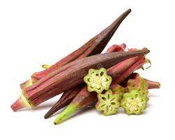 Burgundy Heirloom Certified- Okra Seed