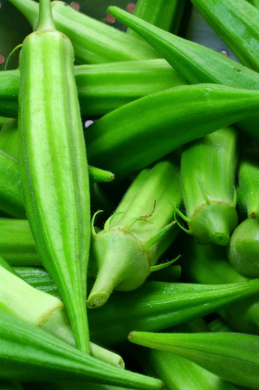 Star of David Heirloom Certified- Okra Seed